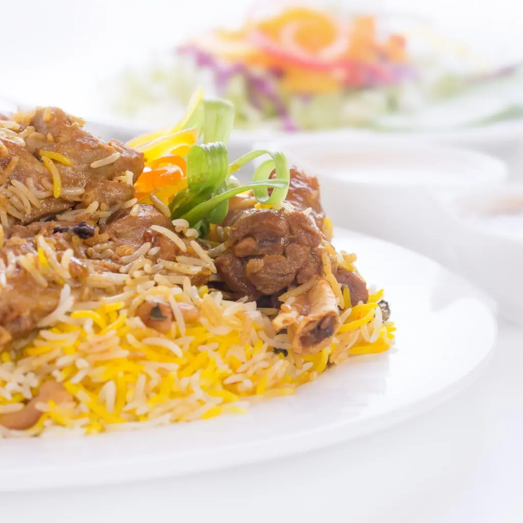 برياني لحم